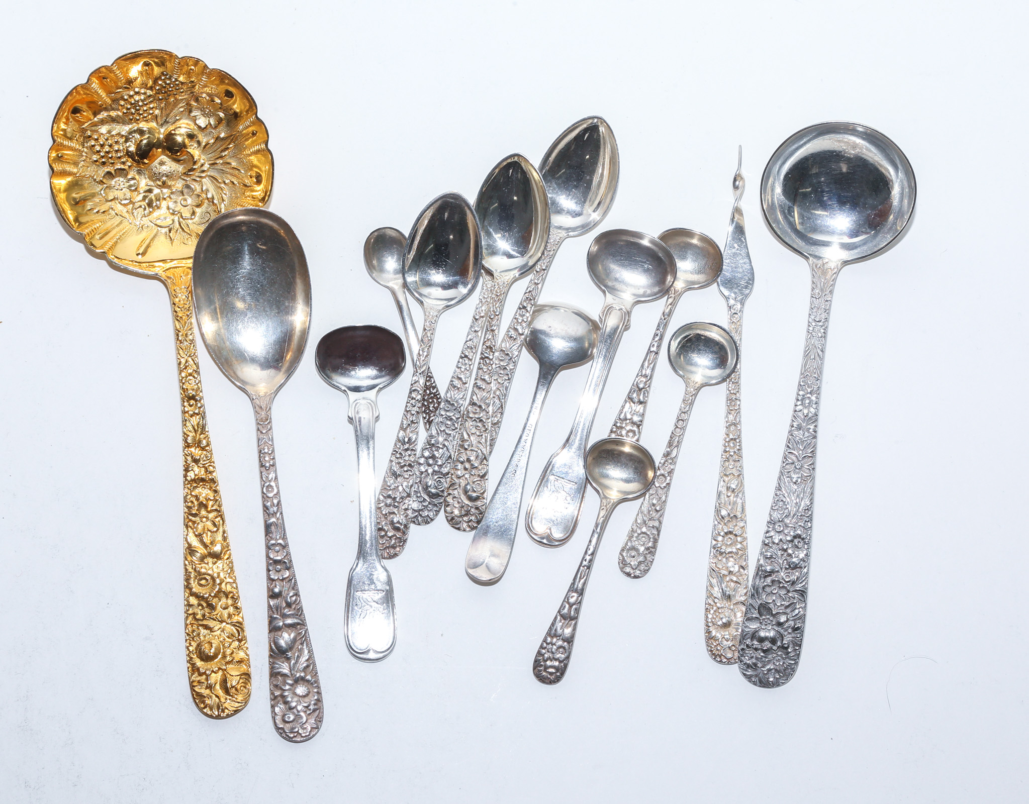 COLLECTION OF S KIRK & SON STERLING