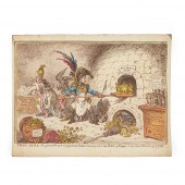 COLLECTION OF SATIRICAL ENGRAV