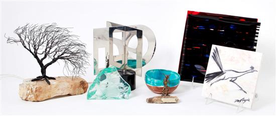 Collection of sculptural art