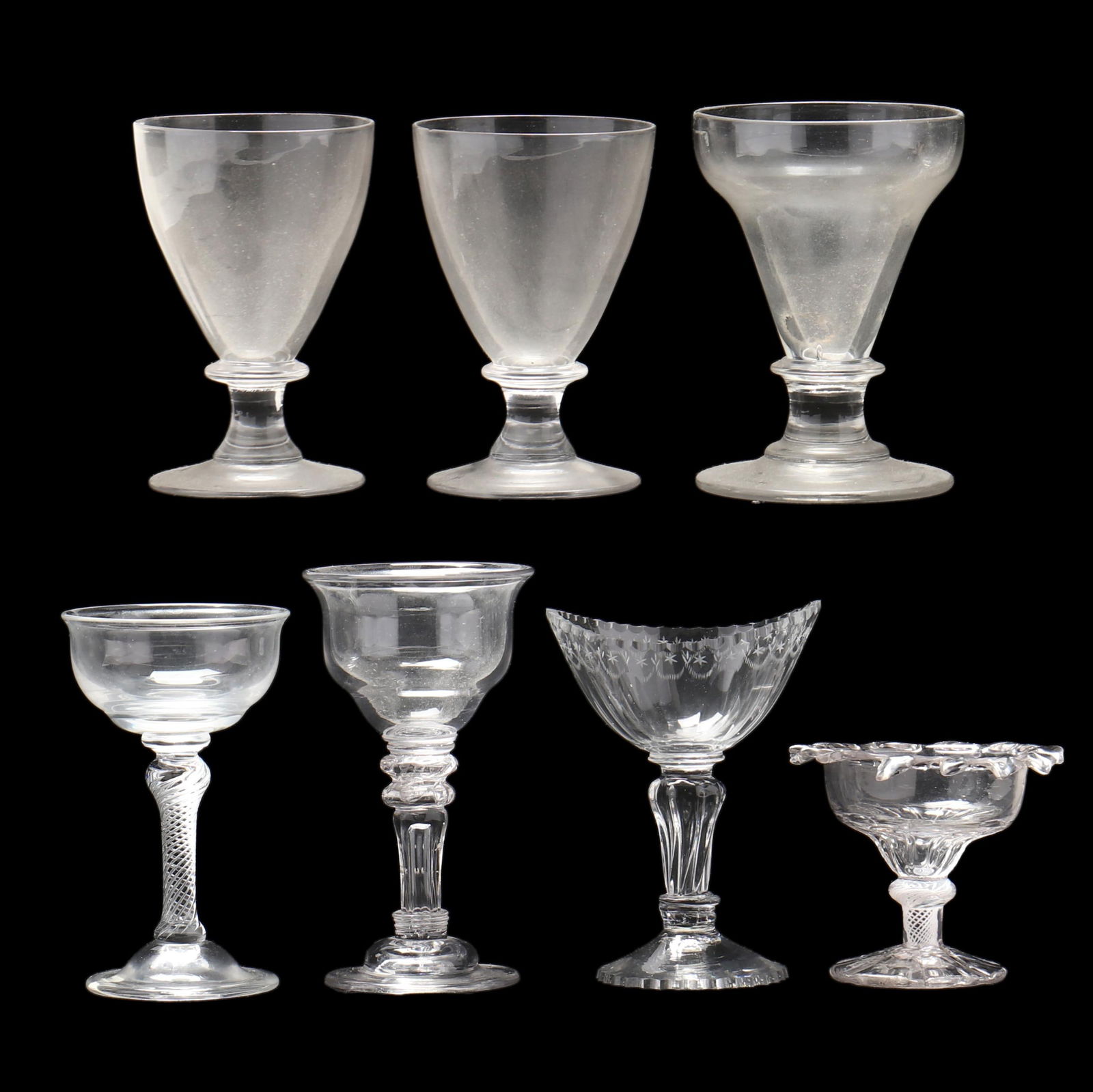 COLLECTION OF SEVEN 18TH CENTURY