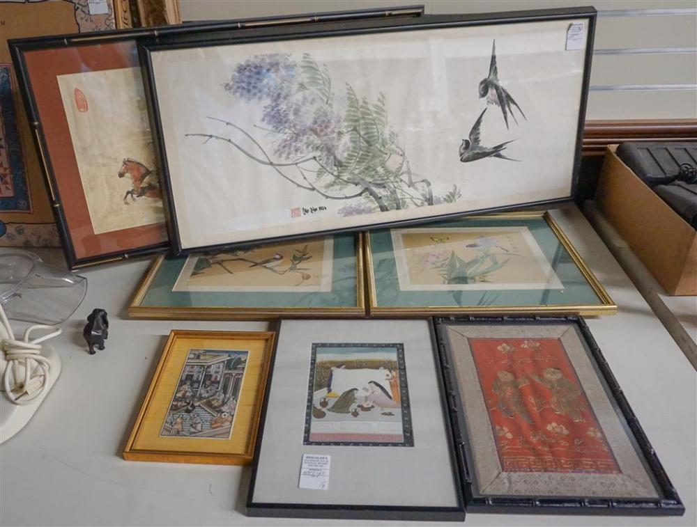 COLLECTION OF SEVEN ASIAN AND