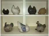Collection of seven Chicken/Ro