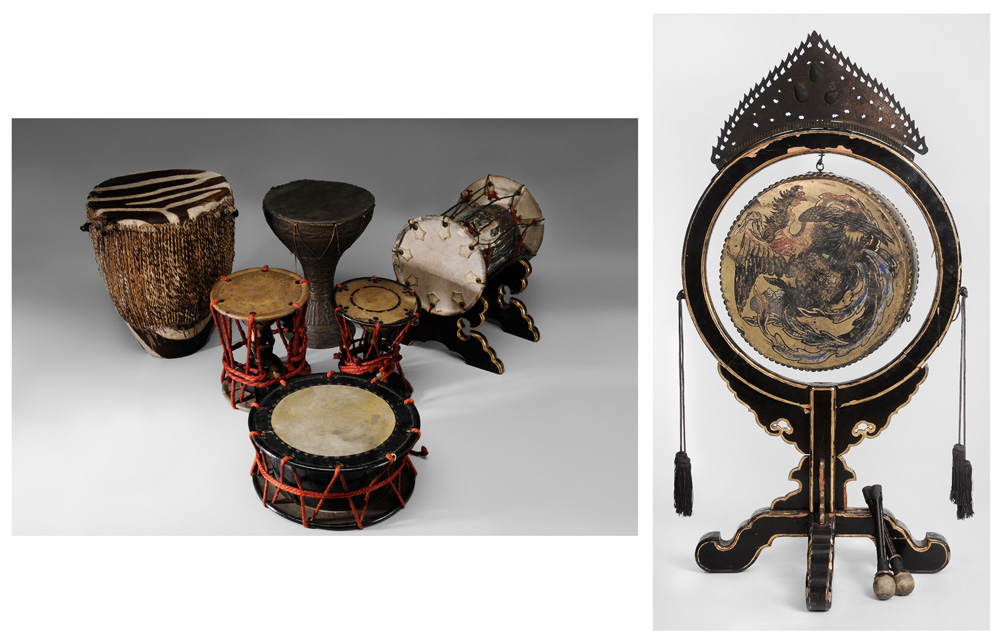 Collection of Seven Drums various