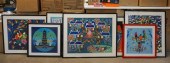 COLLECTION OF SEVEN JINSHAN PE