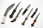 COLLECTION OF SEVEN KNIVESCOLL