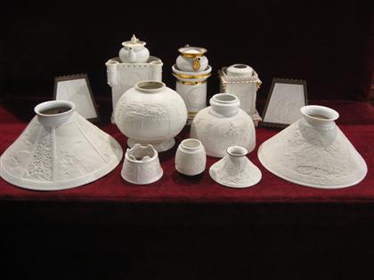 Collection of seven lithophane
