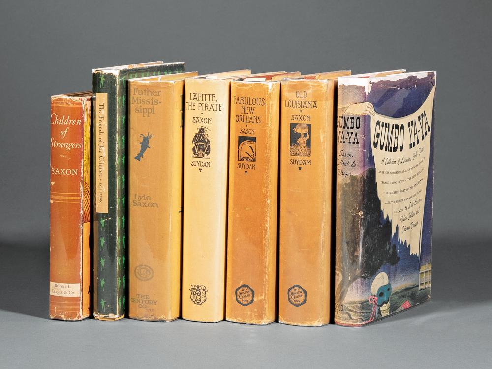 COLLECTION OF SEVEN LYLE SAXON