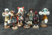 COLLECTION OF SEVEN NATIVE AME