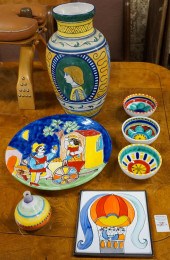 COLLECTION OF SEVEN PIECES OF