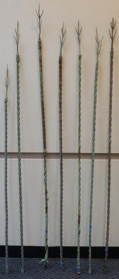 COLLECTION OF SEVEN VERDIGRIS