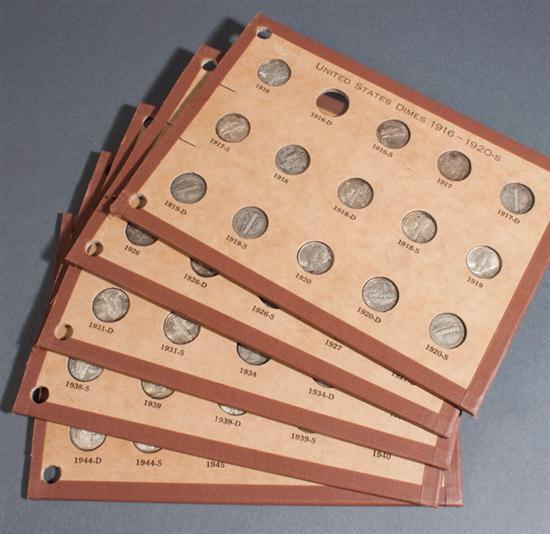 Collection of seventy-four United