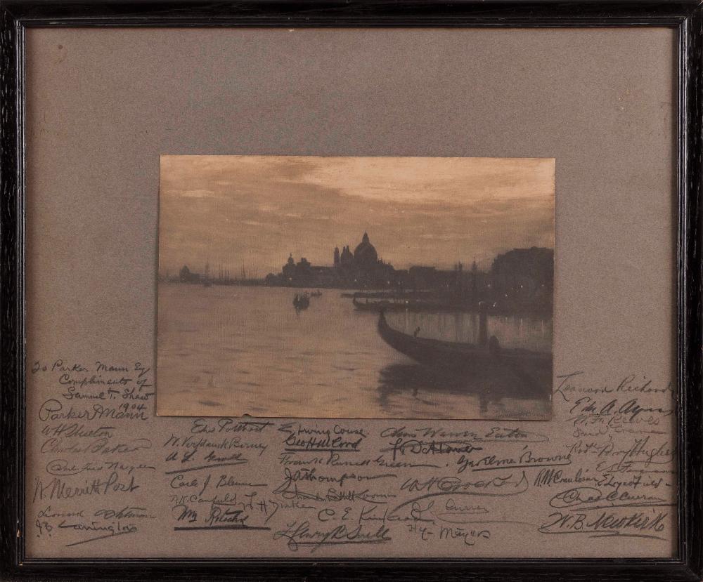 COLLECTION OF SIGNATURES BY