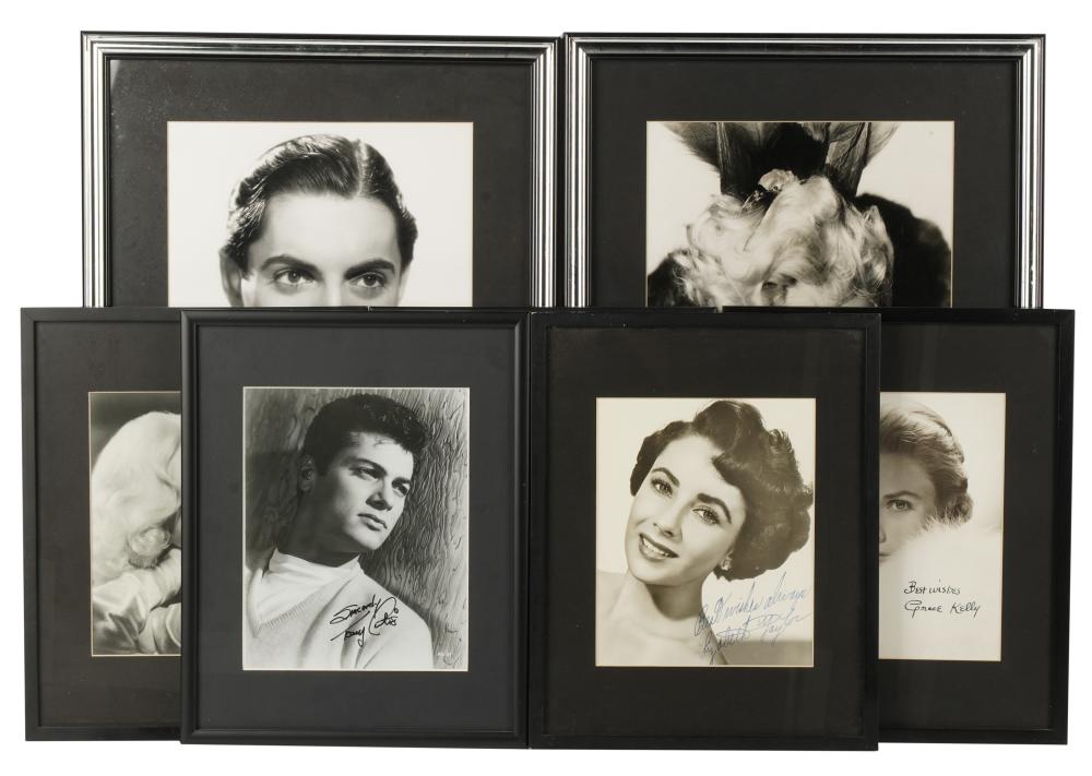 COLLECTION OF SIGNED HOLLYWOOD
