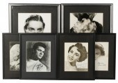 COLLECTION OF SIGNED HOLLYWOOD