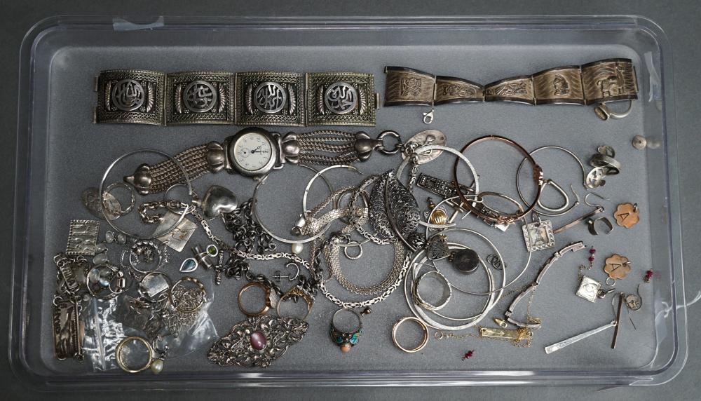 COLLECTION OF SILVER AND OTHER