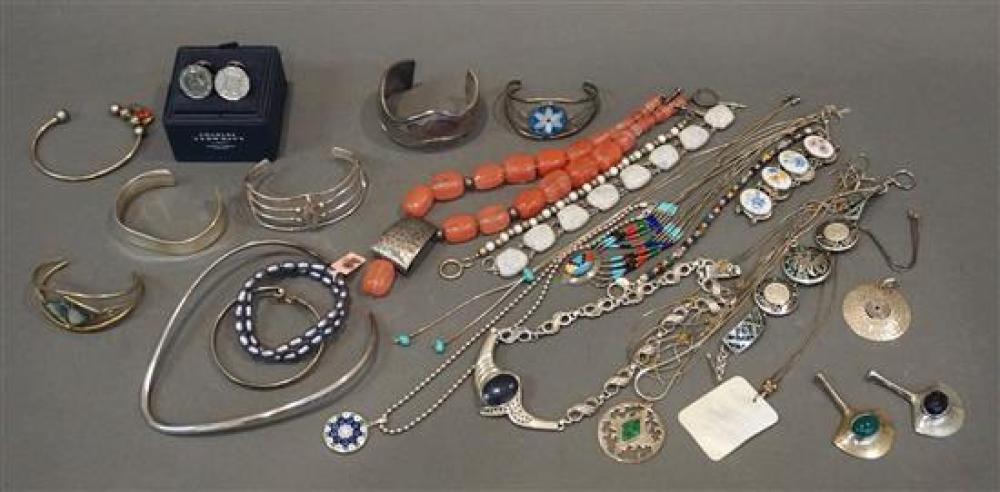 COLLECTION OF SILVER AND OTHER