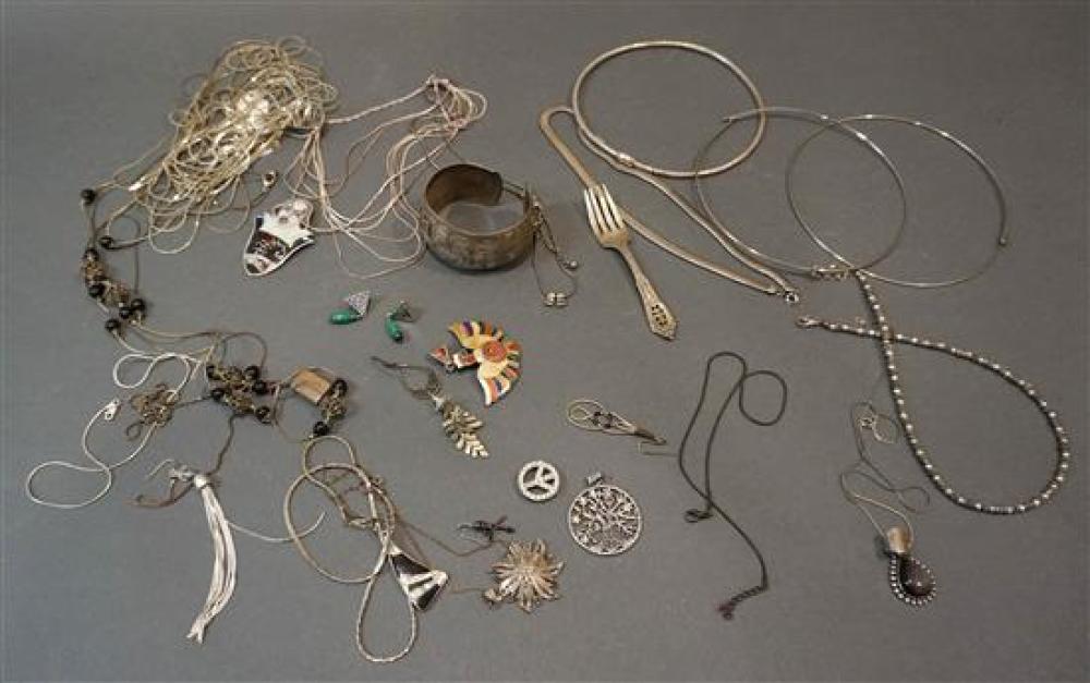 COLLECTION OF SILVER AND OTHER