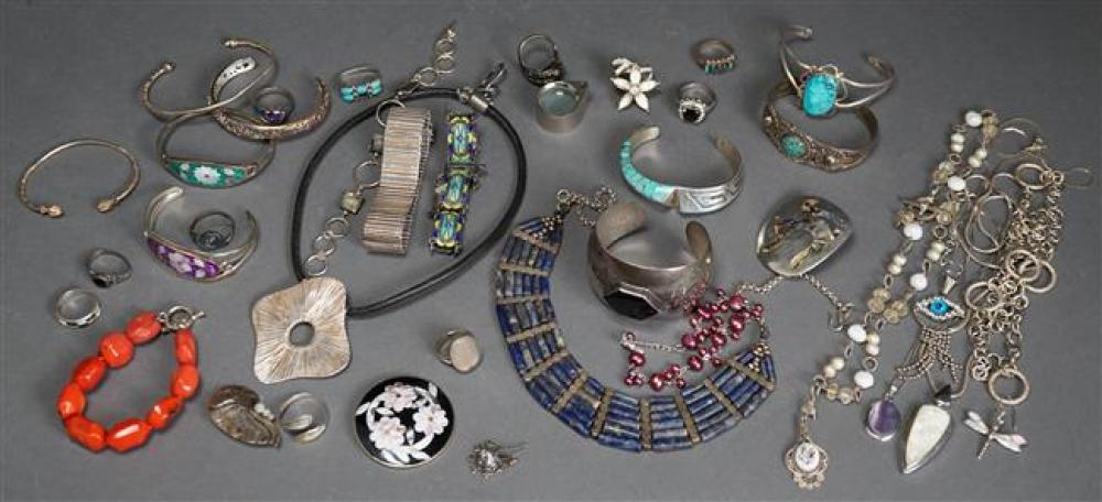 COLLECTION OF SILVER AND OTHER