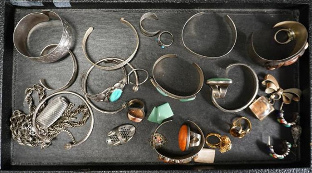 COLLECTION OF SILVER AND OTHER