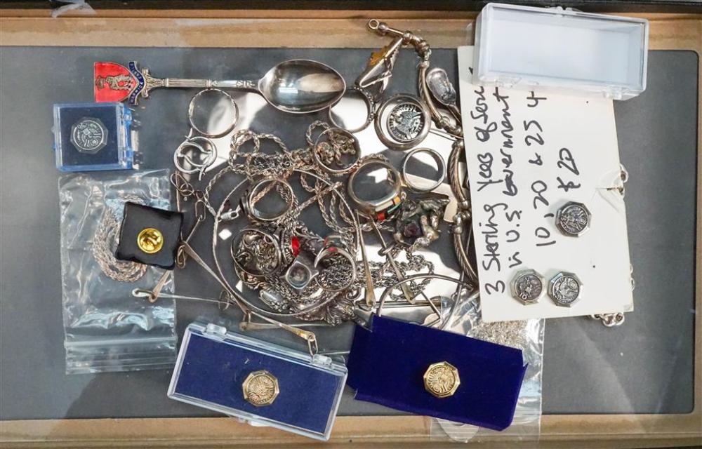 COLLECTION OF SILVER AND OTHER