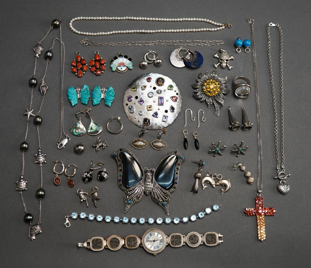 COLLECTION OF SILVER AND OTHER