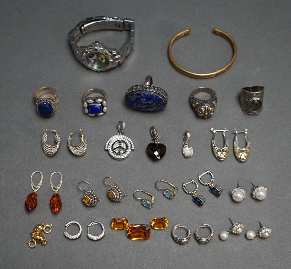 COLLECTION OF SILVER AND OTHER