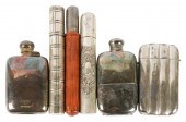 COLLECTION OF SILVER CIGAR HOL