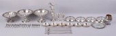 COLLECTION OF SILVER DRINKS AC