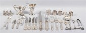 COLLECTION OF SILVER FLATWAREC