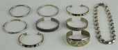 COLLECTION OF SILVER JEWELRYCO