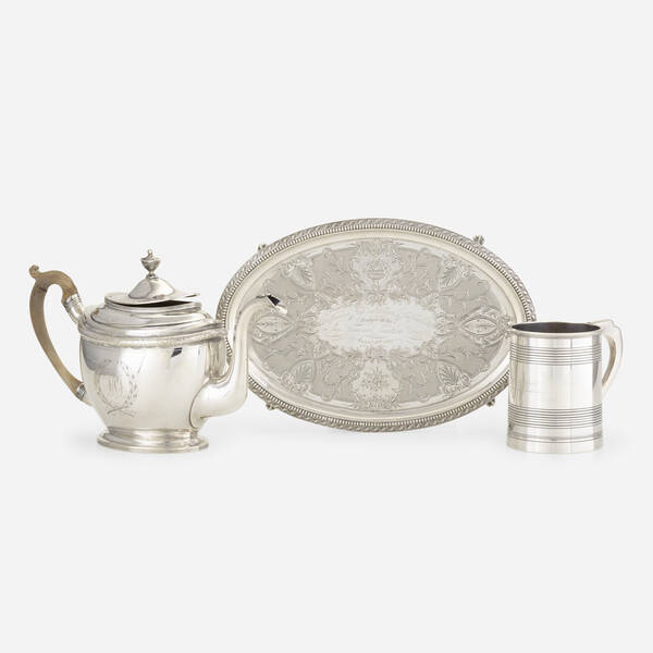 . collection of silver of