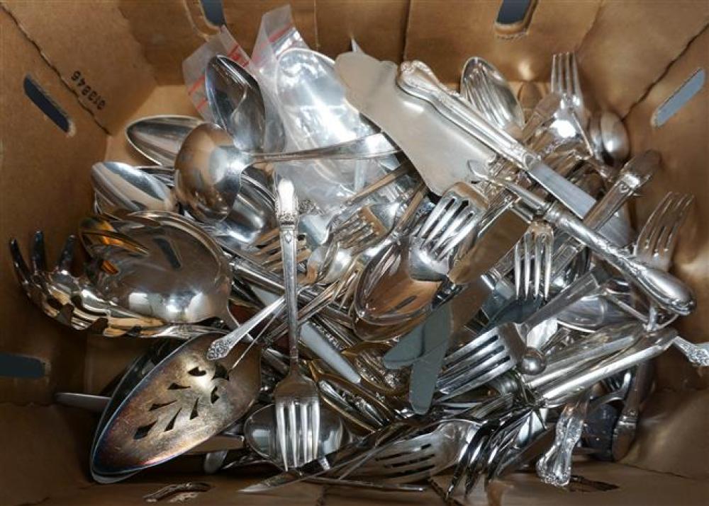 COLLECTION OF SILVER PLATE AND