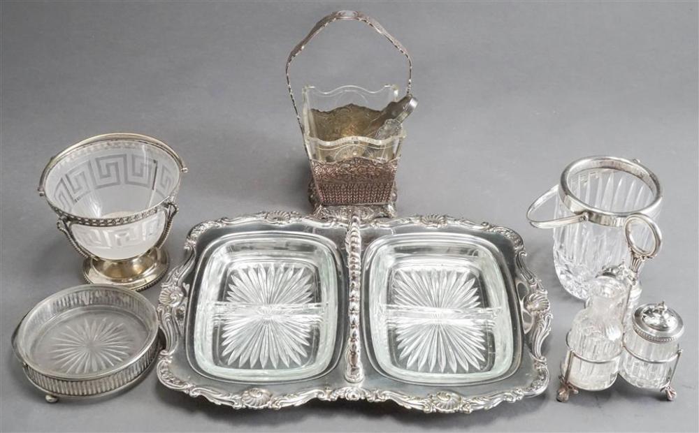 COLLECTION OF SILVER PLATE