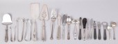 COLLECTION OF SILVER TABLE FLA
