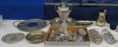 COLLECTION OF SILVERPLATE FLAT