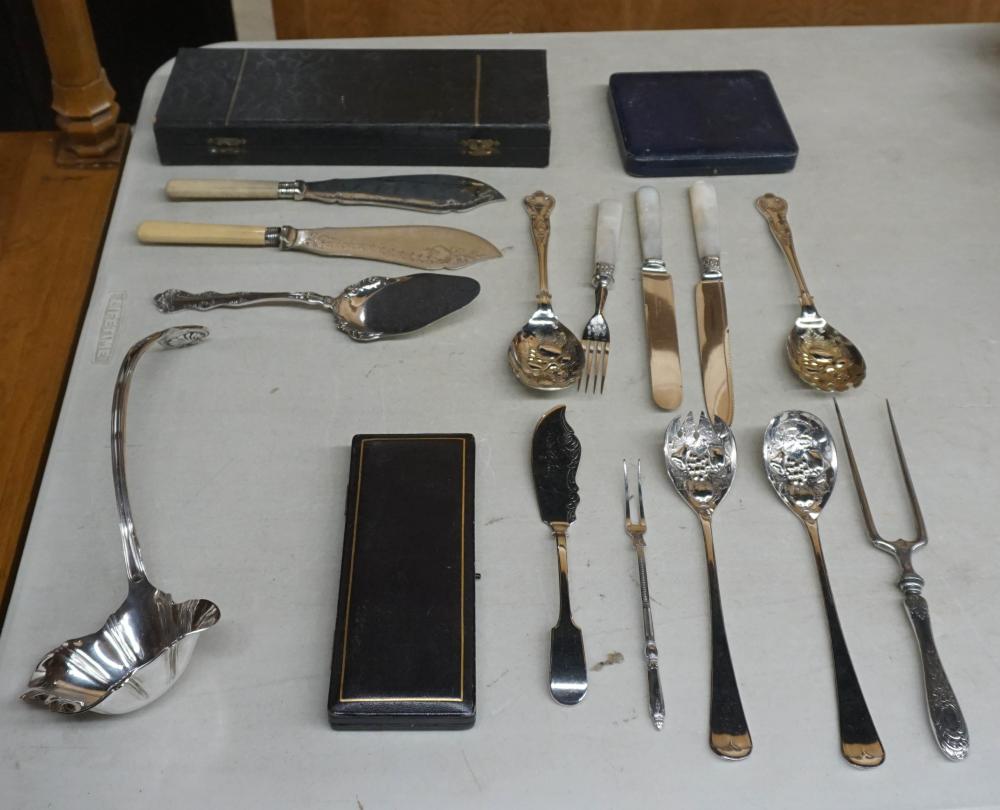 COLLECTION OF SILVERPLATE