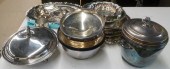 COLLECTION OF SILVERPLATE HOLL