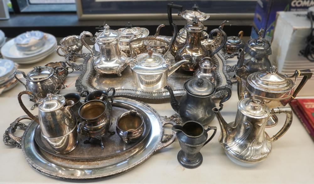 COLLECTION OF SILVERPLATE
