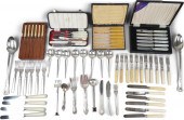 COLLECTION OF SILVERPLATED KNI