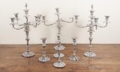 COLLECTION OF SILVERPLATED ROC