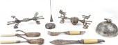 COLLECTION OF SILVERPLATED TAB