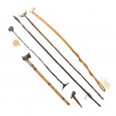 COLLECTION OF SIX AFRICAN CARV