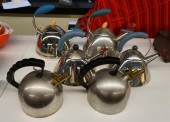 COLLECTION OF SIX ALESSI AND M