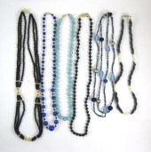 COLLECTION OF SIX BEAD NECKLAC