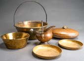 COLLECTION OF SIX BRASS AND CO