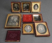COLLECTION OF SIX ENCASED DAGU
