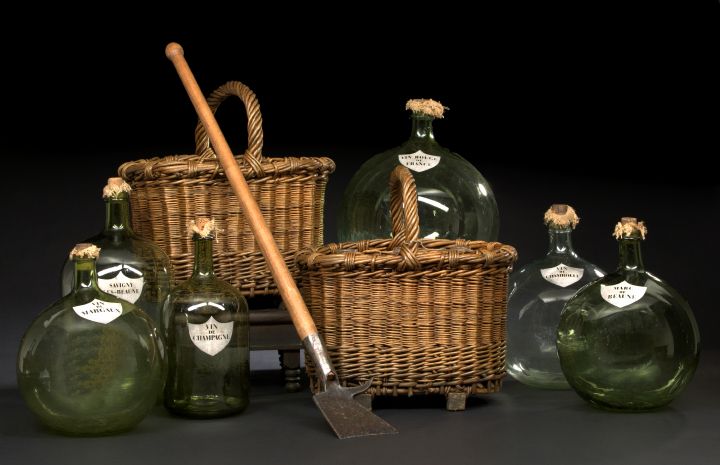Collection of Six French Green