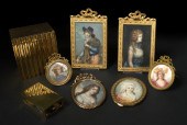 Collection of Six French Paint
