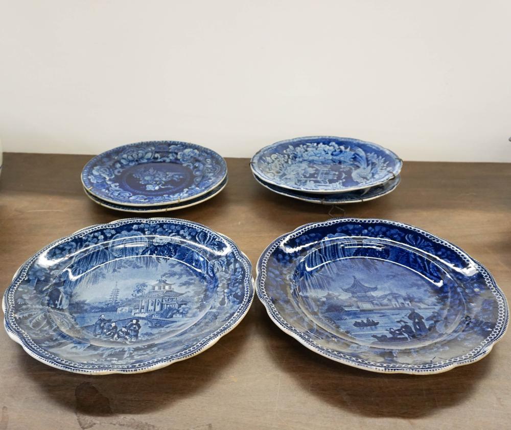 COLLECTION OF SIX HISTORIC DARK
