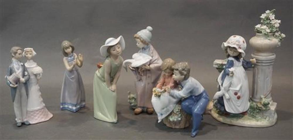 COLLECTION OF SIX LLADRO